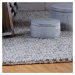 Ručne tkaný kusový koberec Eskil 515 GREY Rozmery koberca: 80x150