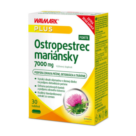 WALMARK Ostropestrec mariánsky 7000 mg forte 30 tabliet