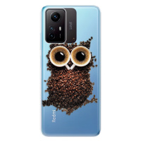 Odolné silikónové puzdro iSaprio - Owl And Coffee - Xiaomi Redmi Note 12S