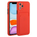 Samsung Galaxy A21s SM-A217F, silikónové puzdro s držiakom kariet, Wooze Card Slot, červená farb