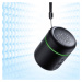 Prenosný reproduktor Bluetooth, 5 W, v5.0, čítačka TF kariet, s remienkom na zápästie, na pripnu