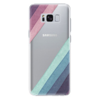 Plastové puzdro iSaprio - Glitter Stripes 01 - Samsung Galaxy S8 Plus