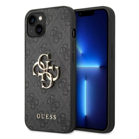 Kryt Guess GUHCP14M4GMGGR iPhone 14 Plus 6,7" grey hardcase 4G Big Metal Logo (GUHCP14M4GMGGR)