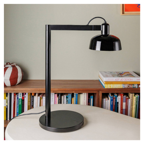 Stolová lampa Tatawin, čierna, oceľ/sklo, výška 57,5 cm FARO BARCELONA