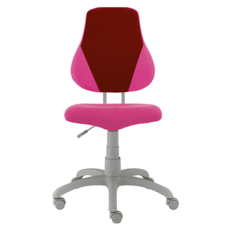 Xora OTOČNÁ STOLIČKA PRE MLÁDEŽ, svetloružová, vínovočervená