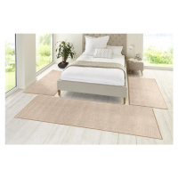 Kobercová sada Pure 102662 Taupe / Creme Rozmery kobercov: 3 diely: 70x140 cm (2x), 70x240 cm (1