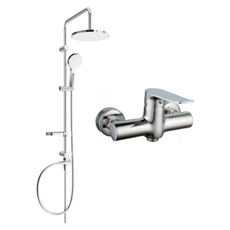 Sprchový set MEXEN ERIK - batéria Pecos chróm