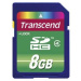 TRANSCEND SDHC karta 8GB Class 4