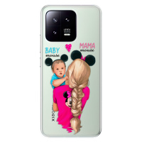 Odolné silikónové puzdro iSaprio - Mama Mouse Blonde and Boy - Xiaomi 13