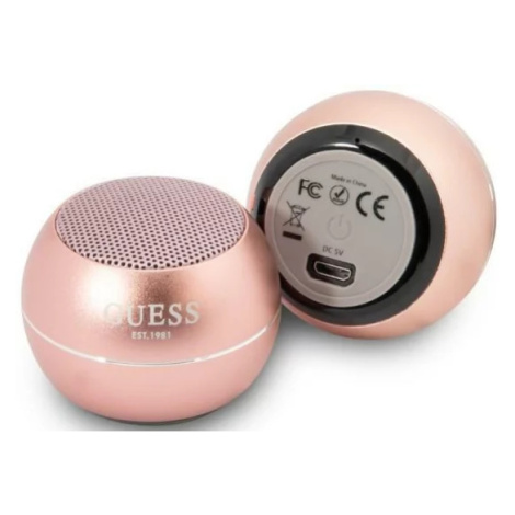 Reproduktor Guess Bluetooth speaker GUWSALGEP Speaker mini pink (GUWSALGEP)