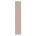 DEKORNIK Simple Hearts Pink And Red Brick - Tapeta