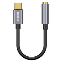 Baseus Redukcia USB-C/ Jack 3.5mm, Čierny