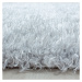 Kusový koberec Brilliant Shaggy 4200 Silver kruh - 120x120 (průměr) kruh cm Ayyildiz koberce