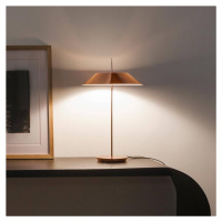 Vibia Mayfair – stolná LED lampa, meď, lesklá