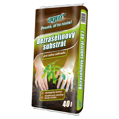 Agro Bezrašelinový substrát 40 l