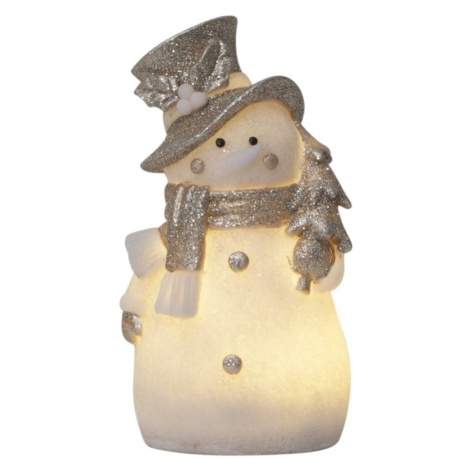 Svetelná dekorácia s vianočným motívom v bielo-striebornej farbe Buddy – Star Trading