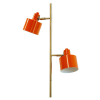 Dyberg Larsen Ocean lampa 2-pl. oranžová/mosadzná