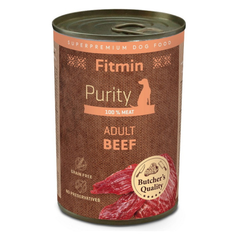 FITMIN Dog Purity konzerva hovädzie pre psov 400 g