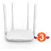 Tenda F9 Wireless Router 802.11b/g/n, 600 Mb/s, WISP,Un.Repeater,AP, 4x 6 dBi