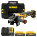 DEWALT 18V XR 125 mm aku uhlová brúska , 2x 5,0 Ah POWERATACK DCG405H2T-QW