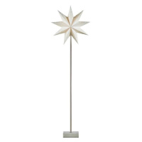 Bielo-sivá svetelná dekorácia s vianočným motívom Toom – Markslöjd