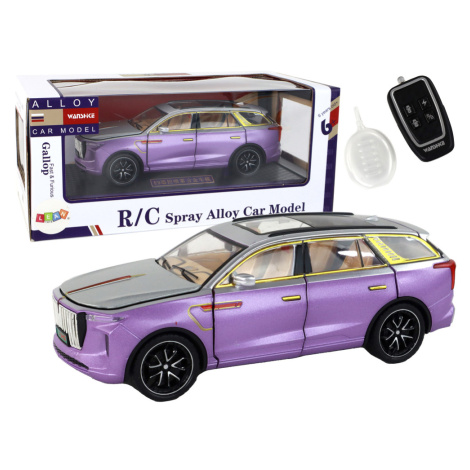 mamido  Hliníkové auto na diaľkové ovládanie RC fialové