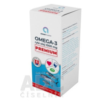 ADAMPharm OMEGA-3 rybí olej 1000 mg PREMIUM