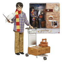 MATTEL  MATTEL Zberateľská bábika Harry Potter so sovou Hedvičkou