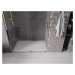 MEXEN/S - Velár posuvné sprchové dvere 150, transparent, zlatá 871-150-000-01-50
