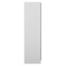 Otvorená šatníková skriňa vo svetlohnedo-bielej farbe 160x182 cm Tom – TemaHome