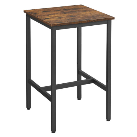 Boxxx BAROVÝ STÔL, hnedá, čierna, 60/60/90 cm