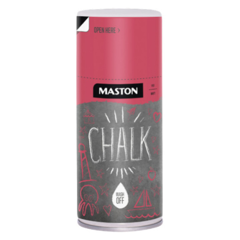 MASTON CHALK SPRAY - Krieda v spreji chalk - red 150 ml