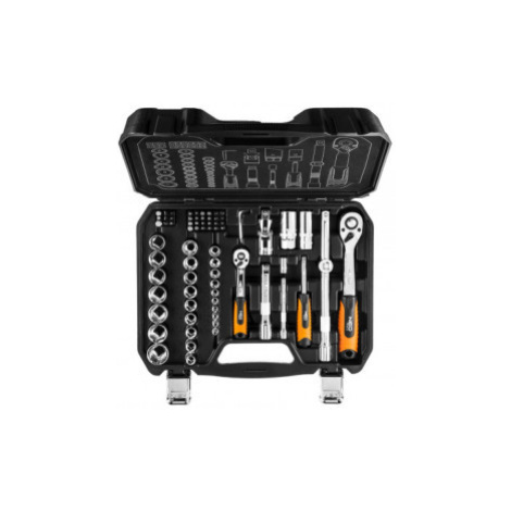 NEO Nástrčné kľúče 1/2, 1/4, súprava 73ks CrV