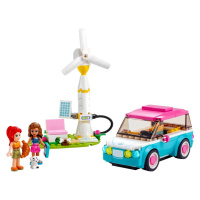 Lego Olivia a jej elektromob. 41443