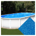 Planet Pool 11026 Náhradná bazénová fólia Waves pre bazén 5,5 x 3,7 x 1,2 m