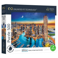 Trefl Prime puzzle 500 UFT - Panoráma mesta: Dubaj, Spojené Arabské Emiráty