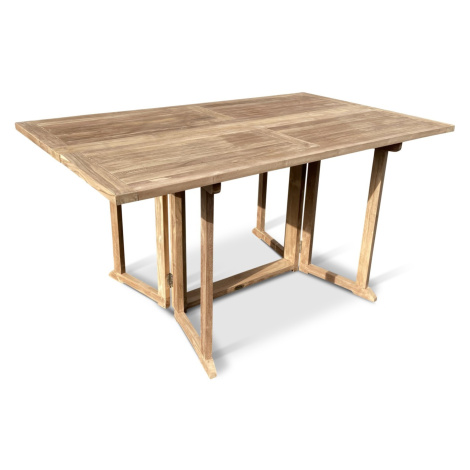 TEXIM BUTTERFLY / BEVERLY - záhradný teakový skladací stôl