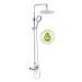 Novaservis Metalia ECO+ sprchová souprava eco+ s pák. bat. cr SETECO57.0