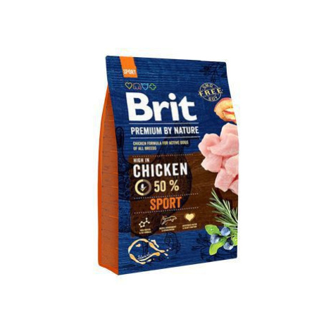 Brit Premium Dog by Nature Sport 3kg zľava