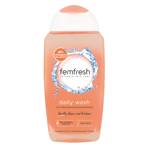 FEMFRESH Intímna umývacia emulzia Daily Aloe vera 250 ml