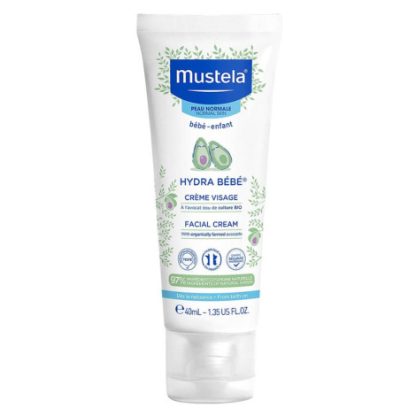 Mustela Detský hydratačný krém na tvár Hydrabebe (Facial Cream) 40 ml