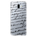 Odolné silikónové puzdro iSaprio - Handwriting 01 - black - Samsung Galaxy J6+