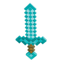 Mojang Studios Minecraft Plastic Replica Diamond Sword 51 cm