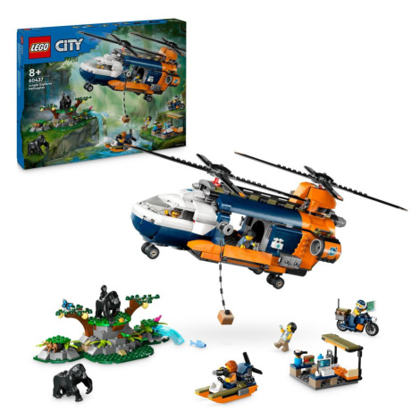 LEGO LEGO® Helikoptéra na průzkum džungle v základním táboře 60437