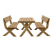 Asko a.s. PARTY - záhradný set stolu s lavicemi