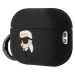 Karl Lagerfeld 3D Logo NFT Karl Head Silikónové puzdro Airpods Pro 2 čierne