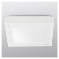 Kúpeľňové stropné svietidlo Tola, 32 x 32 cm biela