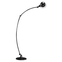 Jieldé Loft C1260 oblúková stojaca lampa, čierna