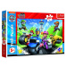 Puzzle Labková patrola na motorkách Paw patrol 100 dielikov, 41x27,5 cm, v krabici 29x19x4 cm