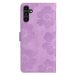 Diárové puzdro na Samsung Galaxy A54 5G A546 MEZZO kvety fialové